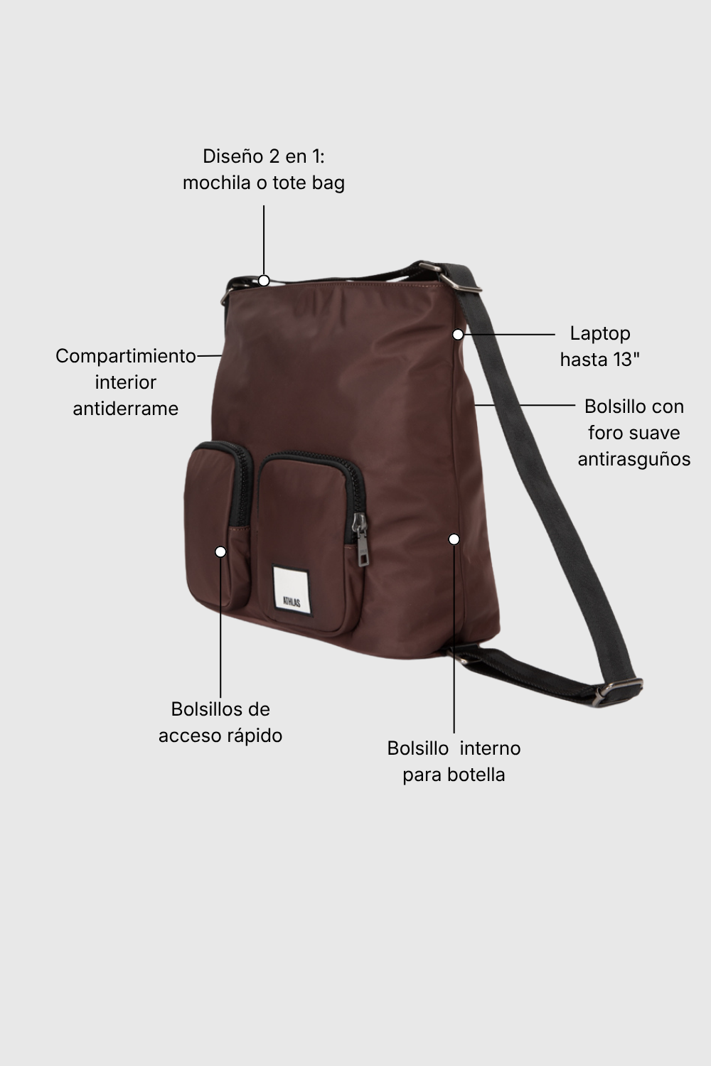 Mochila Barcelona Burdeo